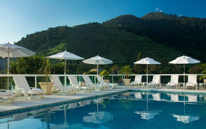 Piscina principal do Porto Real Resort
